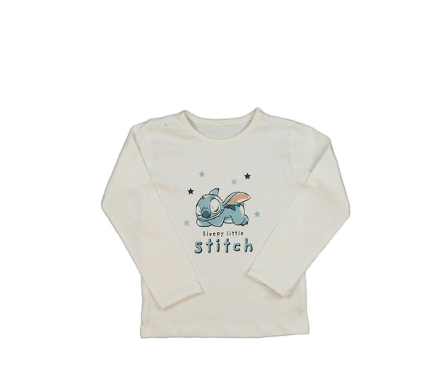 Bílé triko Stitch Disney George