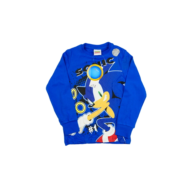 Nové modré triko Sonic George