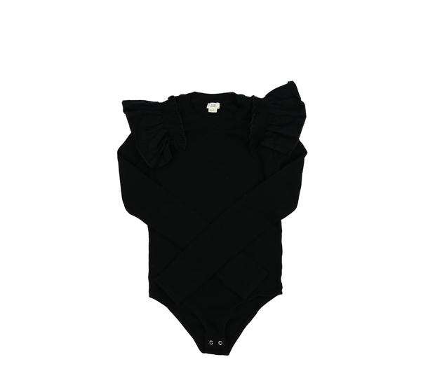 Černé body s volánky River Island 