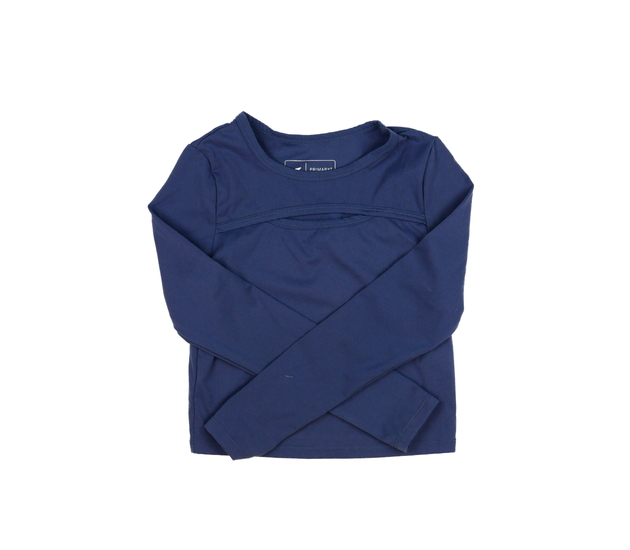 Modrý sportovní crop top Primark 
