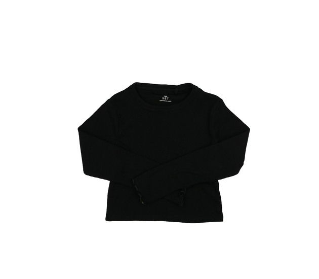 Černý crop top Next