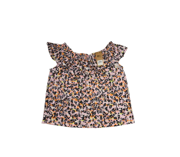 Nové růžové triko s volánky vel. 166 Next