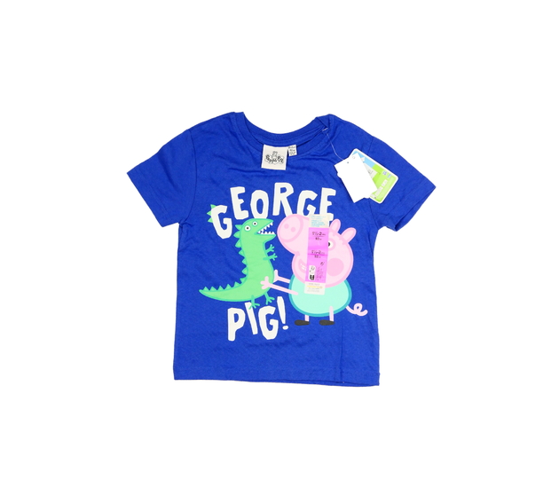 Nové modré triko Prasátko Pepa Primark