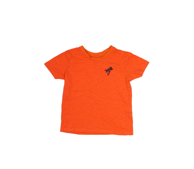 Oranžové triko s palmami Primark