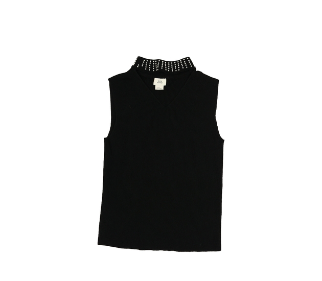 Černé společenské tílko River Island