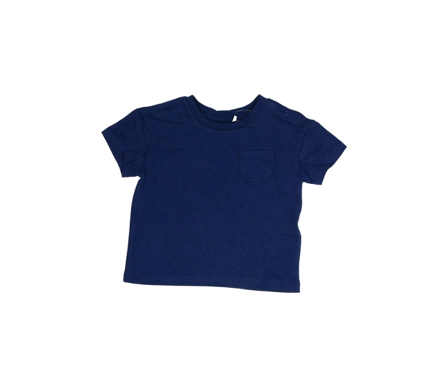 Tmavomodré triko s kapsičkou M&S