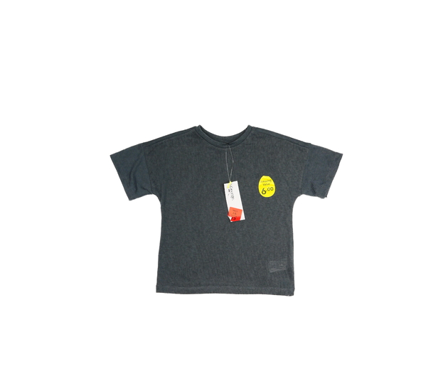 Nové šedé lehce průsvitné slabé triko George