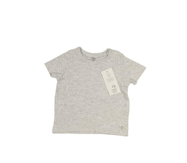 Nové šedé melírované triko F&F