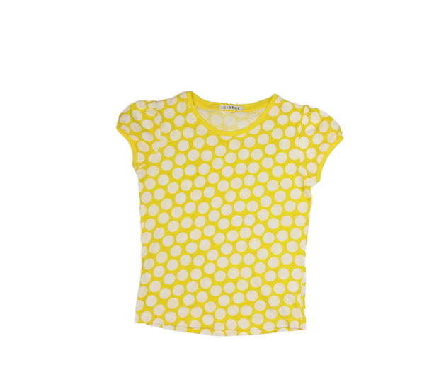 Žluté triko s kolečky George