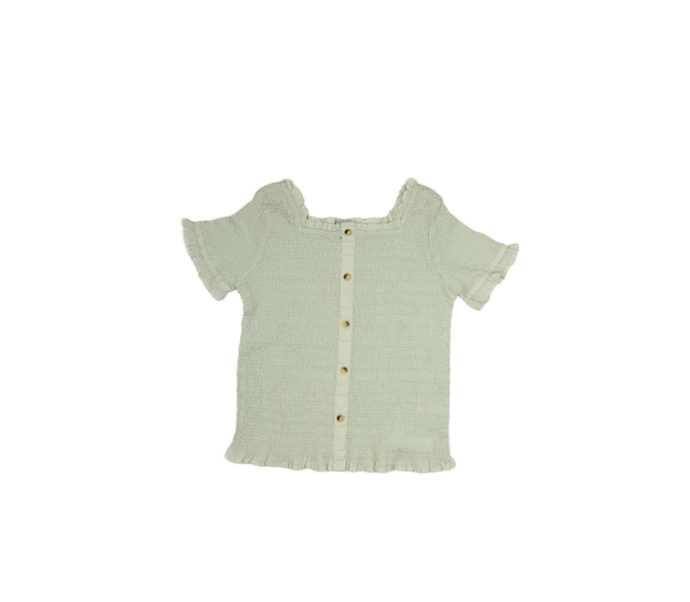 Zelené prošívané triko Tu