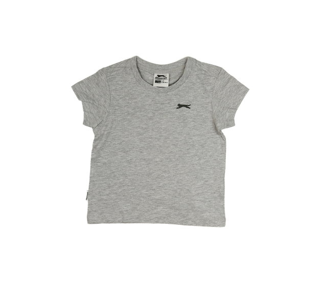 Šedé melírované triko Slazenger