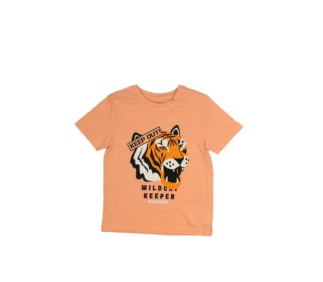 Oranžové triko s tygrem