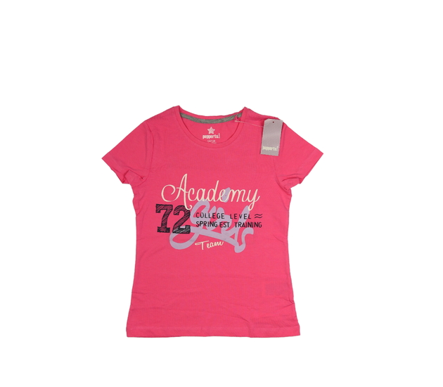 Nové růžové triko s nápisem