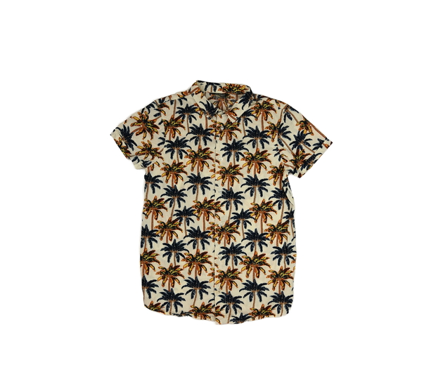 Krémová košile s palmami Primark