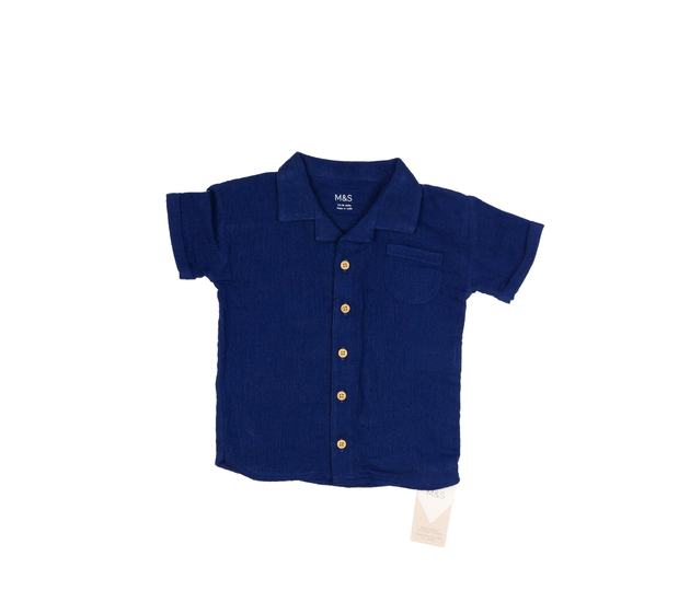 Nová tmavě modrá košile M&S
