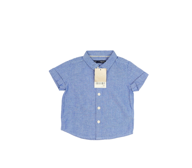 Nová modrá melírovaná košile Next
