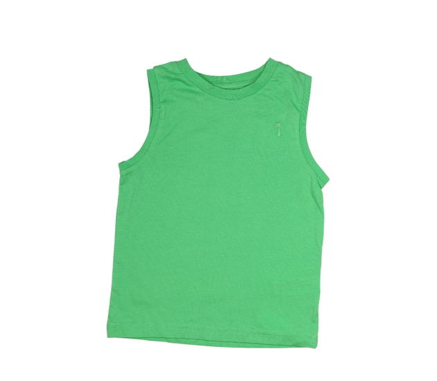 Zelené tílko s malou palmou F&F