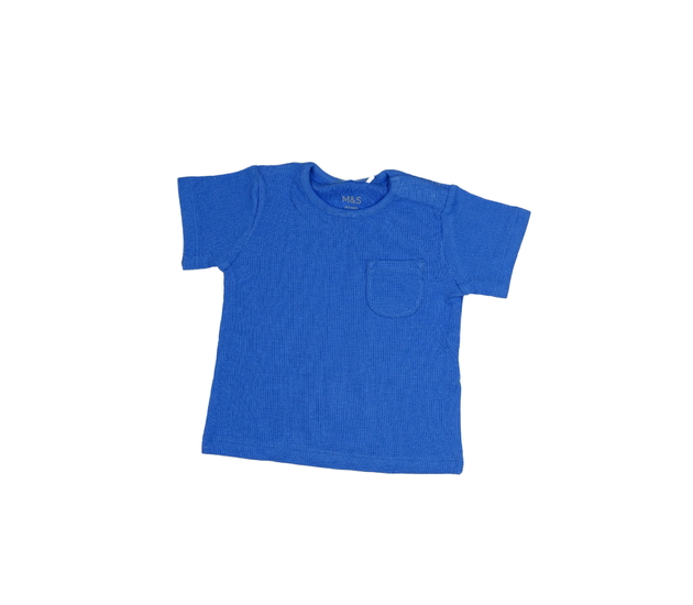 Modré triko s kapsičkou M&S