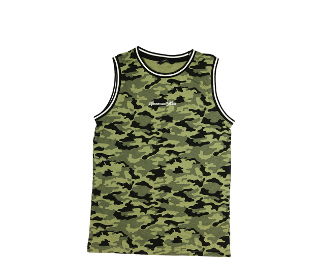 Maskáčové zelené tílko George