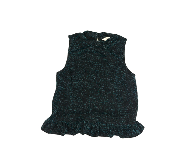 Černá halenka s metalickým vláknem