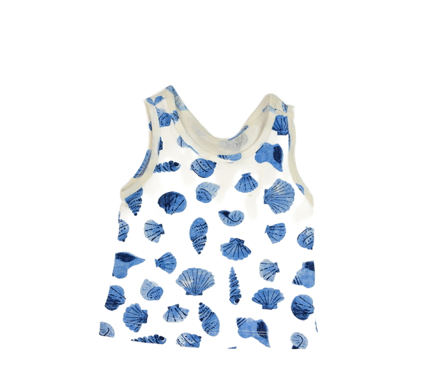 Krémové tílko s mušlemi Primark