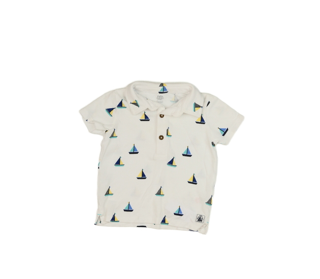 Bílé triko s plachetnicemi F&F