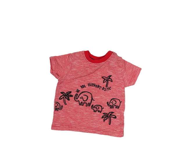Červené triko se slony Nutmeg