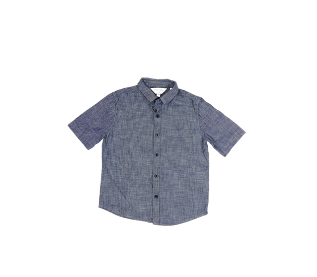 Modrá melírovaná košile 