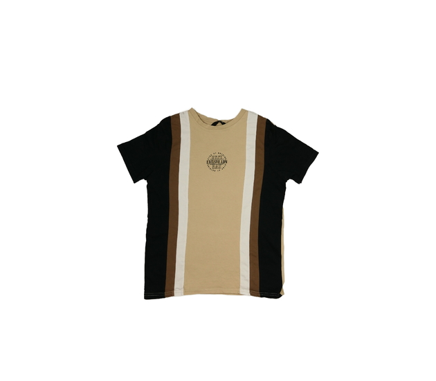 Hnědé pruhované triko George