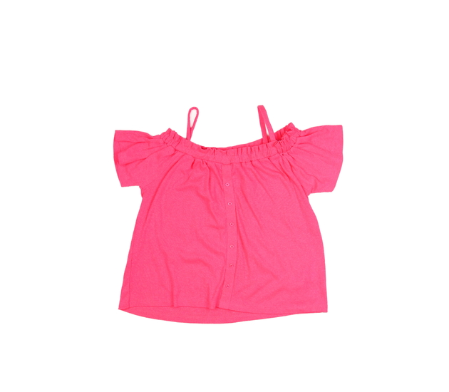 Sytě růžové letní triko Primark