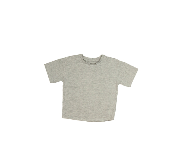 Šedé melírované kratší triko George