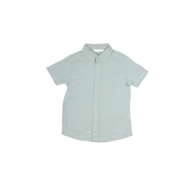 Modro-bílá pruhovaná košile 