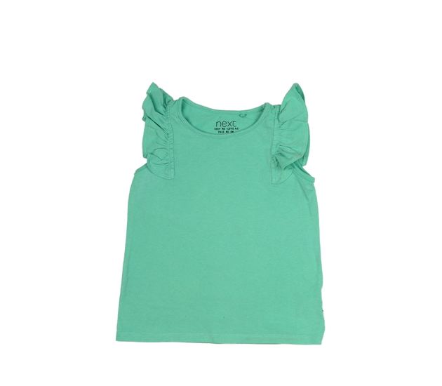 Zelené tílko s volánky Next