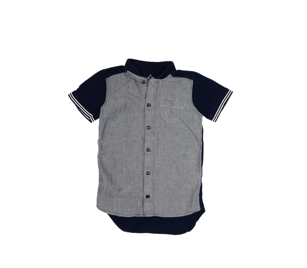 Modrá atypická košile Next