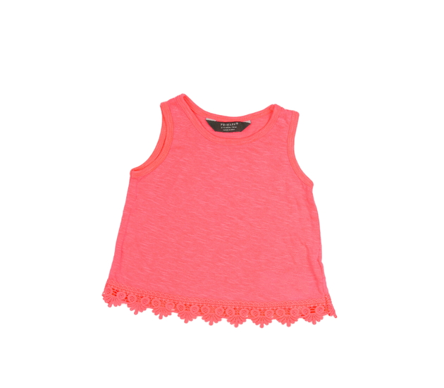 Růžové tílko s krajkou Primark