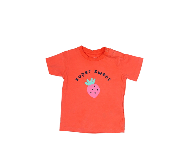Oranžové triko s jahodou M&S