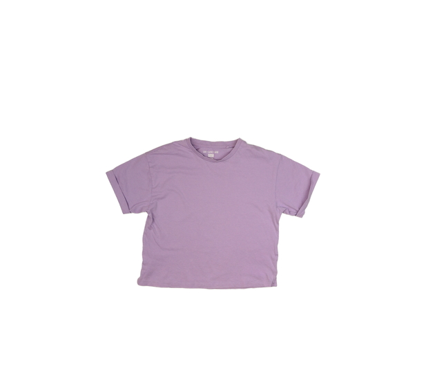 Fialové kratší triko F&F