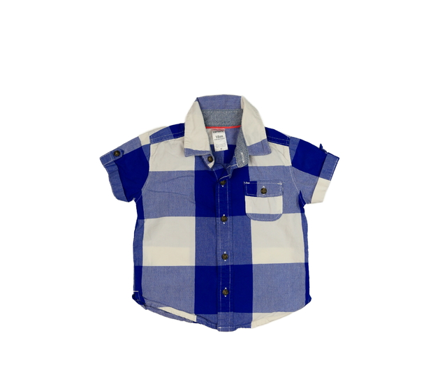 Kostkovaná modro-bílá košile Carter´s 