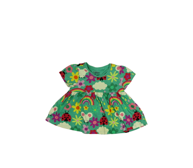 Zelené květinové širší triko Next