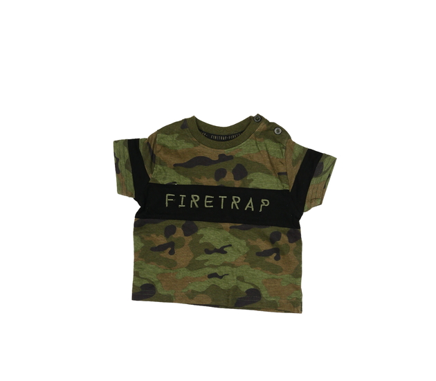Zelené maskáčové triko Firetrap
