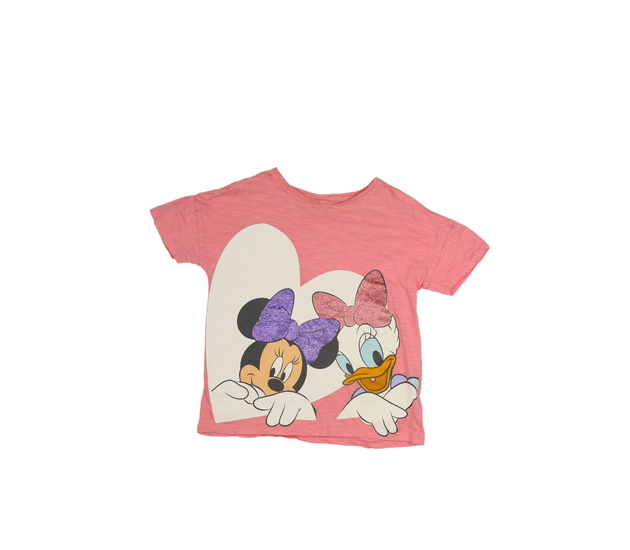 Růžové triko Disney 