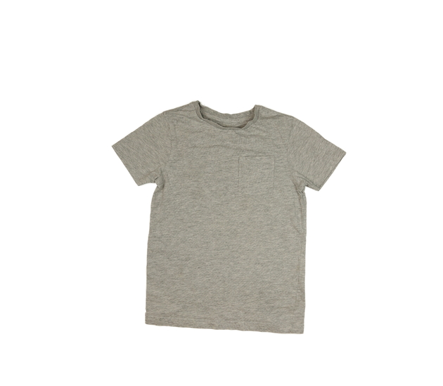 Šedé melírované triko s kapsou George