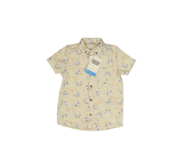 Nová světle hnědá košile Looney Tunes 