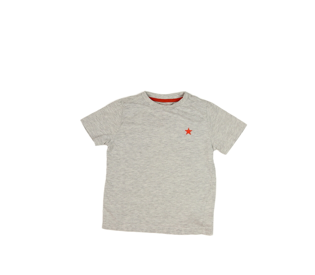 Šedé melírované triko s hvězdou F&F