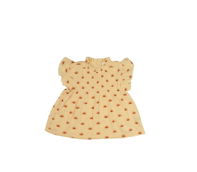 Hnědá halenka se slunci