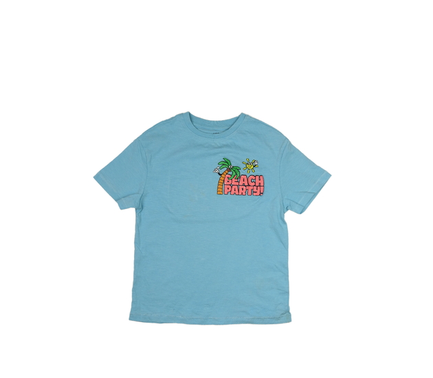 Modré triko s potiskem M&S