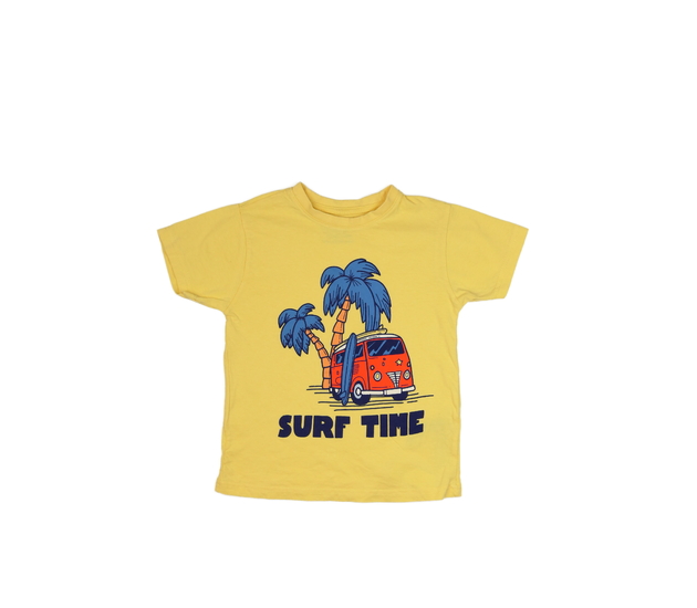 Žluté triko s letním motivem Primark