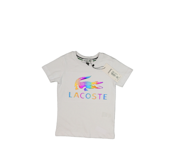 Nové bílé triko Lacoste