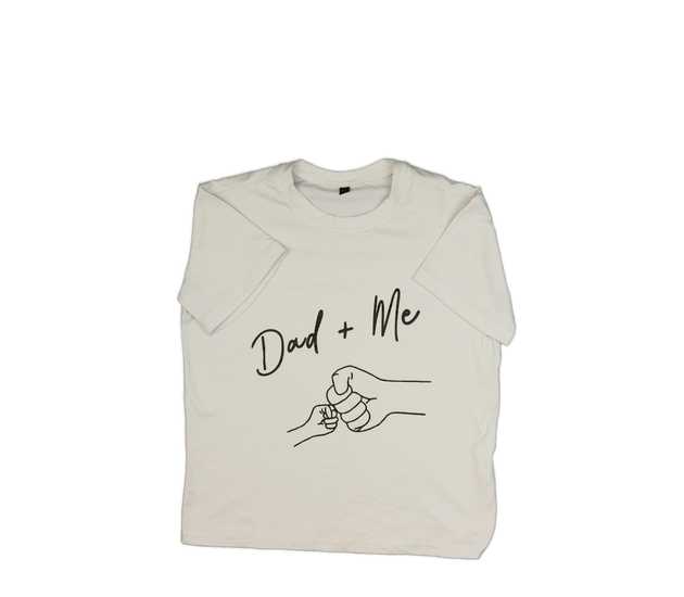 Bílé triko s černým potiskem 