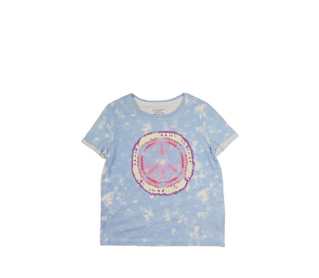 Modré batikované triko Primark